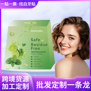 Bandes blanchissantes pour les dents à la menthe citronnée, sur mesure, blanchiment portable, usage adulte - Product Image 3