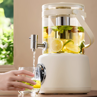 Bouilloire Électrique Multifonctionnelle en Verre pour la Préparation du Thé 1.6-2.0L pour la Maison, le Bureau et l'Extérieur, Idéale pour la Vente en Gros et les Cadeaux