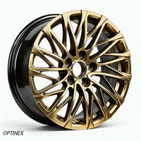 Jantes forgées sur mesure Or foncé 18 19 20 21 22 23 pouces 5x112 5x114.3 5x120 5x130 6X139.7 pour Mustang Porsche Corvette de luxe