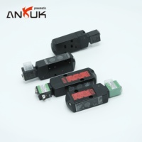 ANRUK 8551G Électrovanne AC110V Filetage M5 3 ports 2 positions Réponse rapide 15 ms pour système de dépoussiérage
