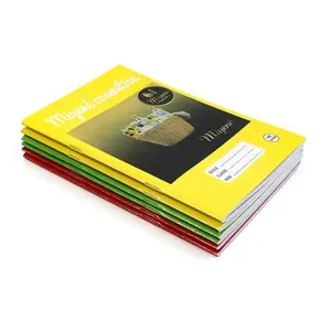 In một cuốn sách tùy chỉnh giá rẻ softcover máy tính xách tay yên khâu bù đắp giấy thấp moq nhà máy giá