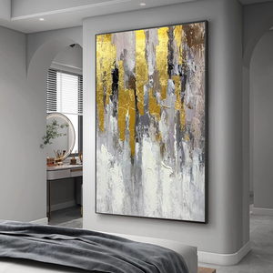 <span class=keywords><strong>Quadri</strong></span> Personalizzati per Hotel, Stampe Artistiche su Tela Fatte a Mano, Dipinti <span class=keywords><strong>ad</strong></span> <span class=keywords><strong>Olio</strong></span> Astratti in Acrilico, Stampa a 4 Colori, Arte Moderna - Product Image 3