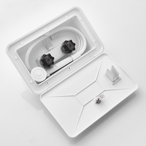 Kit de <span class=keywords><strong>douche</strong></span> extérieure en ABS résistant aux UV avec boîtier verrouillable et <span class=keywords><strong>mitigeur</strong></span> chaud/froid pour camping-car, caravane et motorhome - Product Image 4