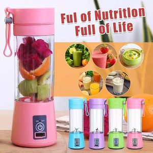 Home Kitchen Accessories Electric Mini USB 6 Blades <b>Juicer</b> Cup <b>Machine</b> Portable <b>Fruit</b> Kitchen Tools Bottle <b>Juicer</b> Blender - Product Image 2