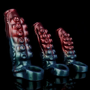 Extensión <span class=keywords><strong>de</strong></span> Pene NNSX, Funda <span class=keywords><strong>de</strong></span> Pene con Diseño <span class=keywords><strong>de</strong></span> Pulpo, Agrandamiento Masculino, Retraso <span class=keywords><strong>de</strong></span> la Eyaculación, Masajeador <span class=keywords><strong>de</strong></span> Clítoris, Anillo para Pene, Funda para Pene, Juguetes Sexuales para Hombres - Product Image 6