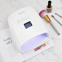 Lampe à ongles UV LED professionnelle haute puissance 66W S10, 33 perles LED, sans fil, séchage rapide, logo personnalisé, manucure pédicure double usage, gel CE