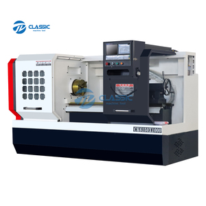 Tốc Độ Cao Tự Động <span class=keywords><strong>CNC</strong></span> Máy Tiện Máy Quay Ck6150 <span class=keywords><strong>CNC</strong></span> Torna Ngang <span class=keywords><strong>CNC</strong></span> Máy Tiện CK 6150*1000 Cho Kim Loại - Product Image 1