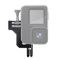 Support de montage vertical et horizontal en alliage d'aluminium pour GoPro 13 12 11 10 9 avec logo gravé au laser