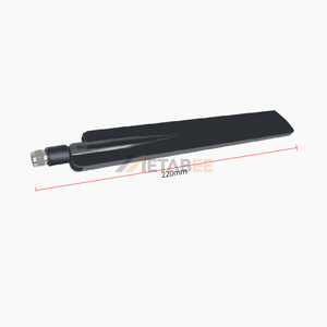 2g/3g/4g Antenna anatra con maschio SMA collegare ad alto guadagno 433 MHz nero - Product Image 4