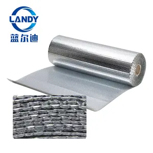 Aluminum foil pe bubble heat insulation material for metal buildings roll,polyethylene bubble foil heat insulation rolls