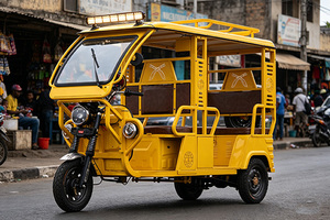 Tricycle Électrique en Gros 60V à 3 Roues pour Adultes avec Carrosserie Ouverte Moto Tricycle Électrique - Product Image 6
