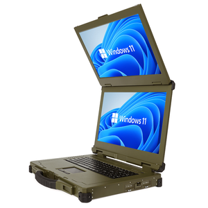 Laptop công nghiệp mạnh mẽ, bền bỉ, màn hình kép 15.6 inch, trạm làm việc, RAM 4TB, bộ nhớ 64GB, máy tính công nghiệp - Product Image 2