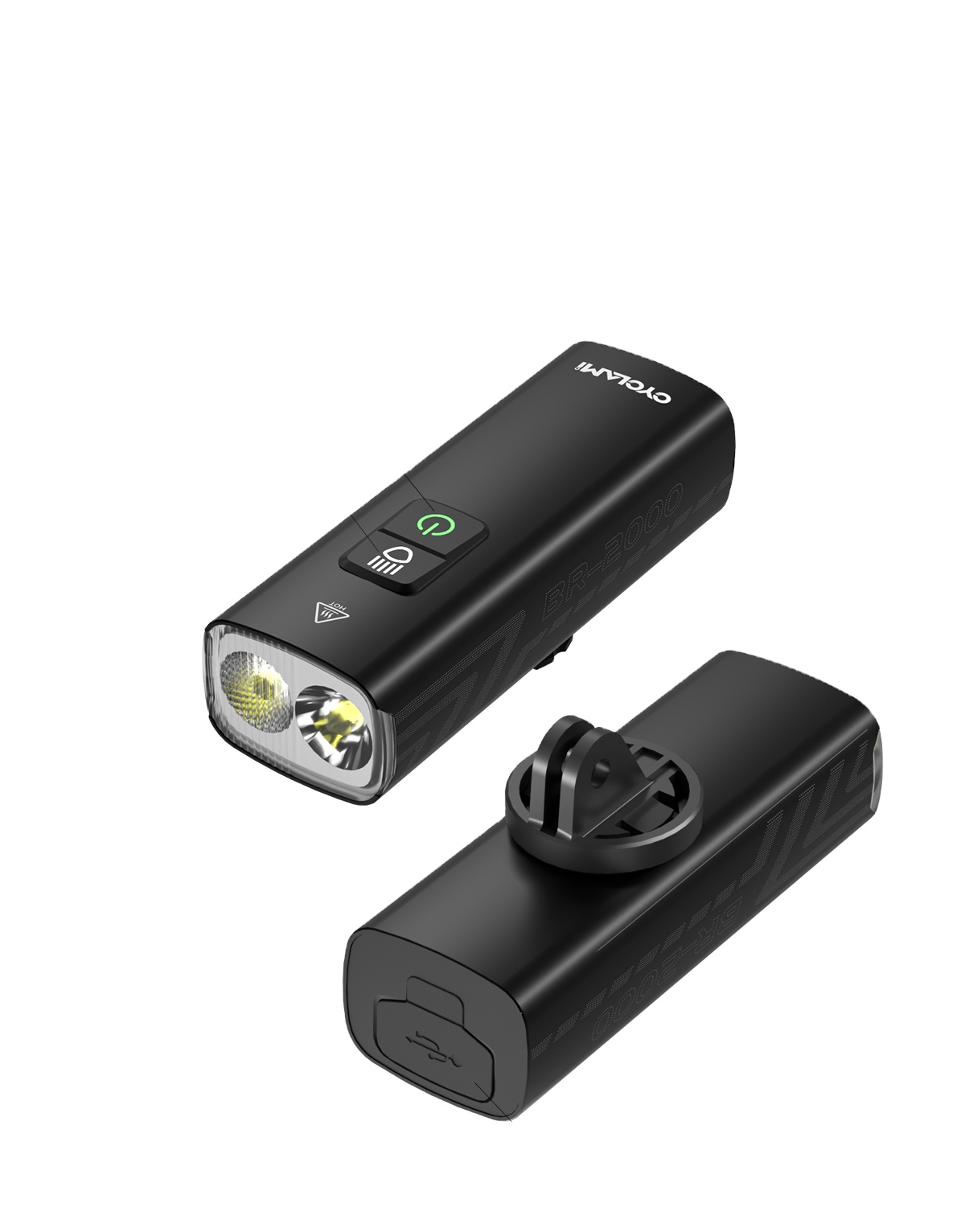 2000 люмен USB перезаряжаемый фонарь для велосипеда 4500 мАч светодиодная передняя лампа Водонепроницаемая велосипедная фара аксессуары
