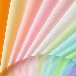 Papel Coreano al por Mayor para Envolver Ramos de Flores, Color Sólido Mate, Recubierto, Reciclable, Translúcido e Impermeable - Product Image 1
