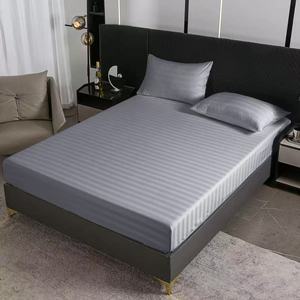 Ensemble de housse de <span class=keywords><strong>couette</strong></span> 100% coton 200TC, taies d'oreiller rembourrées en polyester respirant, hypoallergéniques, <span class=keywords><strong>anti</strong></span>-acariens, couleur unie, ensemble complet - Product Image 5