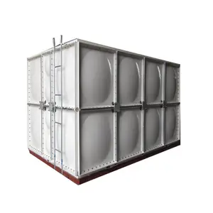 purified water storage tank 100Ton FRP GRP SMC bolted assembled drinking water storage tank