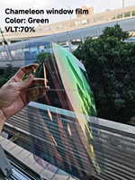 Film teinté pour vitres de voiture SOLAX 2Mil Chameleon 20% VLT, protection UV 99%, anti-éblouissement, pour vitres latérales de voiture