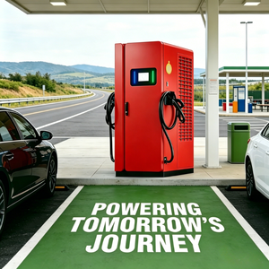 สถานีชาร์จรถยนต์ไฟฟ้าแบบเร็วติดตั้งบนพื้น รองรับ OCPP1.6 CCS2 กำลังไฟ 120kW 240kW สำหรับใช้งานเชิงพาณิชย์ - Product Image 1