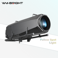 Projecteur LED de haute puissance 1200W avec mode de contrôle DMX512, zoom et mise au point électriques, éclairage de scène