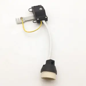 Support de lampe en céramique GU10, assemblage de tête de lampe halogène avec connecteur