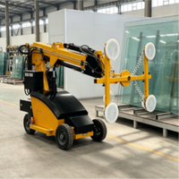 Manipulateur de verre autopropulsé à commande visuelle, équipement de vitrage pour chantier de construction