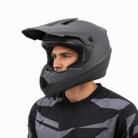 Casque de moto tout-terrain intégral léger en mousse ABS homologué ECE DOT, nouveau design, pour cross et VTT