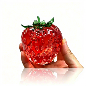 Elonna Vaseline Strawberry Squishy Anti-Stress Fidget Toy Cute Soft Vaseline Material Transparent <b>Ball</b> <b>Rebound</b> - Product Image 6