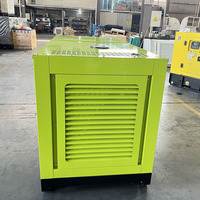 Générateur diesel silencieux triphasé 15 kVA 12 kW à démarrage automatique et à distance, châssis ouvert avec ATS 50 Hz, refroidissement par air