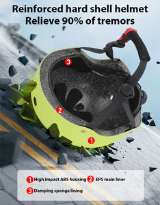 Ensemble d'équipement de protection pour planche à roulettes, garçon, fille, enfant, protège-poignets pour casque de vélo avec logo personnalisé - Product Image 3