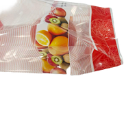 Sac en plastique de qualité alimentaire personnalisé avec fermeture centrale et soufflet latéral avec votre propre logo pour les produits de boulangerie pour l'emballage des sucettes