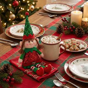 Peluche del <span class=keywords><strong>Grinch</strong></span> Rojo y Verde, Animal <span class=keywords><strong>de</strong></span> Peluche con Patas Largas, Duende Acostado para Decoración Navideña, Regalo - Product Image 1