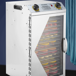 Déshydrateur alimentaire commercial 110V/220V à 18 plateaux, expert en déshydratation d'air pour fruits et noix, haute efficacité, qualité commerciale - Product Image 6