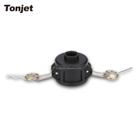 IBC Camlock Accouplement Réservoir Adaptateur 2 Pouces Femelle Mince BSP Filetage 0.75 Pouces Femelle Coupleur Raccords De Tuyauterie Boîte Lisse Polypropylène