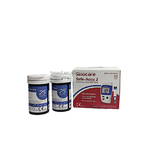 <strong>Sinocare</strong> Glucose <strong>Strips</strong> in Kgs Safe Accu2 - Product Image 1