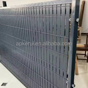 Современные 6 футов высотой, панели для садового ограждения из ПВХ, легкая установка, 5 мм Толстая вертикальная полоса, анти-УФ 3D, жесткие планки для экрана, 4 мм - Product Image 3