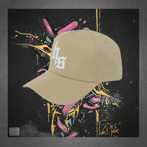 Gorra de Béisbol de Alta Calidad 100% Algodón con Logotipo Bordado de Hojas y Letras, Gorra Deportiva Unisex con Cierre a Presión para Exteriores - Product Image 2