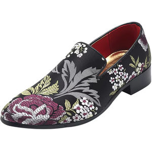 Chaussures habillées pour hommes en cuir véritable à talon bas, style patchwork, pour le bureau et les affaires, haute qualité, livraison rapide, nouvelle arrivée - Product Image 1