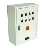 Boîtier de distribution XM, boîte de commande 400A, 6 prises, 400V, transmission d'énergie électrique, IP40/IP30, verrouillage à clé