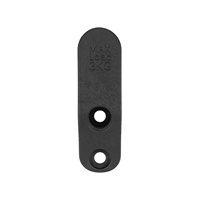 Crochet de rangement avant en plastique noir pour trottinettes électriques MI 5/5 Max/5 Pro - Support de chargement portable avec vis de fixation