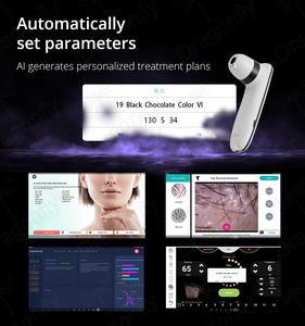 DFLASER laser titanium 4 gelombang 755 808 940 1064nm Laser dioda penghilang bulu 808 mesin depilasi rambut es Platinum dipilih - Product Image 5