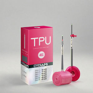 CYCLAMI 46g Vélo TPU Chambre à air Presta Valve <span class=keywords><strong>VTT</strong></span> Vélo <span class=keywords><strong>Pneu</strong></span> 700/32C-47C Vélos de Route <span class=keywords><strong>29</strong></span> 622 Compatible Patches Gratuits - Product Image 3