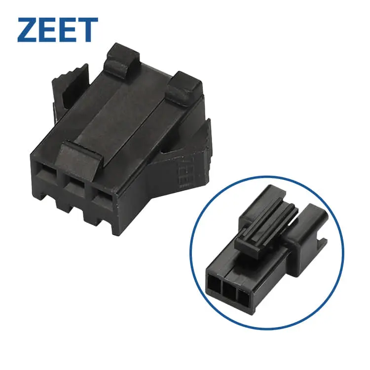 Conector de 3 pinos jst sm 2.5mm, conector de 3 pinos SMP-03V-BC