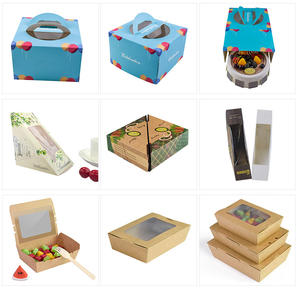 กล่องบรรจุภัณฑ์คุกกี้พร้อมกล่องมาการองกระดาษคราฟท์สีขาวแบบปรับแต่งได้ - Product Image 5