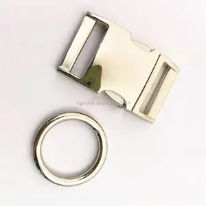 YUKAI Metall Zink legierung Gürtel Koffer Schnell verschluss Schnalle für Riemen Tasche Schnalle Metall Einstell schnalle