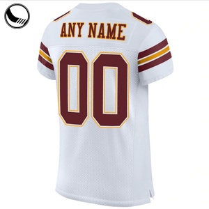 Uniforme de Fútbol Americano Personalizado de Diseño Nuevo BETHERIVAL, Color Blanco, Muestra Personalizada - Product Image 5