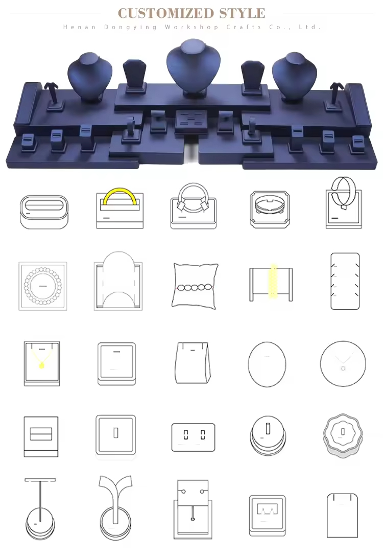 Formas Personalizadas Disponibles (Soporte de Exhibición Individual)