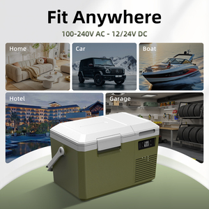 MP15 <span class=keywords><strong>Alpicool</strong></span> Compresseur De Voiture Réfrigérateur Congélateur Électrique Refroidisseur Portable Mini Réfrigérateur pour Voiture AC 100-240V DC 12V 24V Camping - Product Image 6