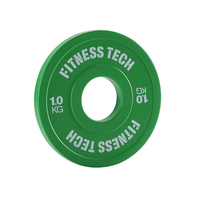 CooSport Fitness 0.5 kg à 5 kg Petite plaque de pare-chocs bon marché Plaques de pare-chocs en caoutchouc de petite couleur