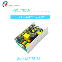 Alimentation à découpage 8.5A 200W PFC 24V sortie unique avec conversion pleine tension de 220V à DC pour usage industriel
