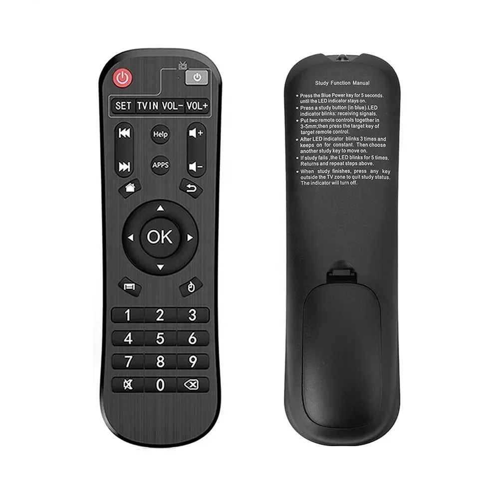 Calvas H96 MAX - Mando a distancia para Android Tv Box H96 Pro Plus/H96 Max Plus/H96 MAX X2/H96 Pro TV Box Remote Control